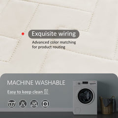 Fuguitex dog bed cover being machine washed for easy care.