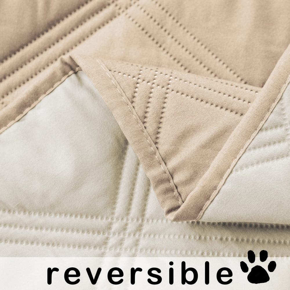 Fuguitex dog blanket multi-use protector on couch and bed