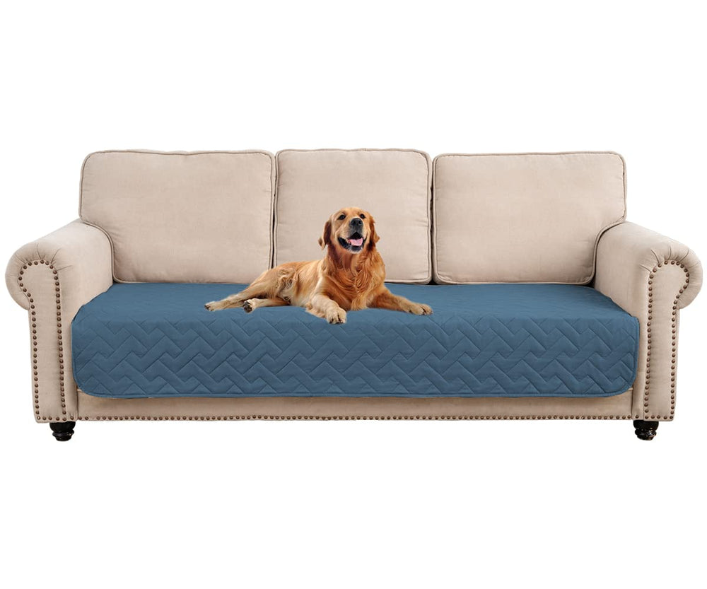 Fuguitex waterproof dog bed cover close-up fabric showing microfiber texture and spill resistance