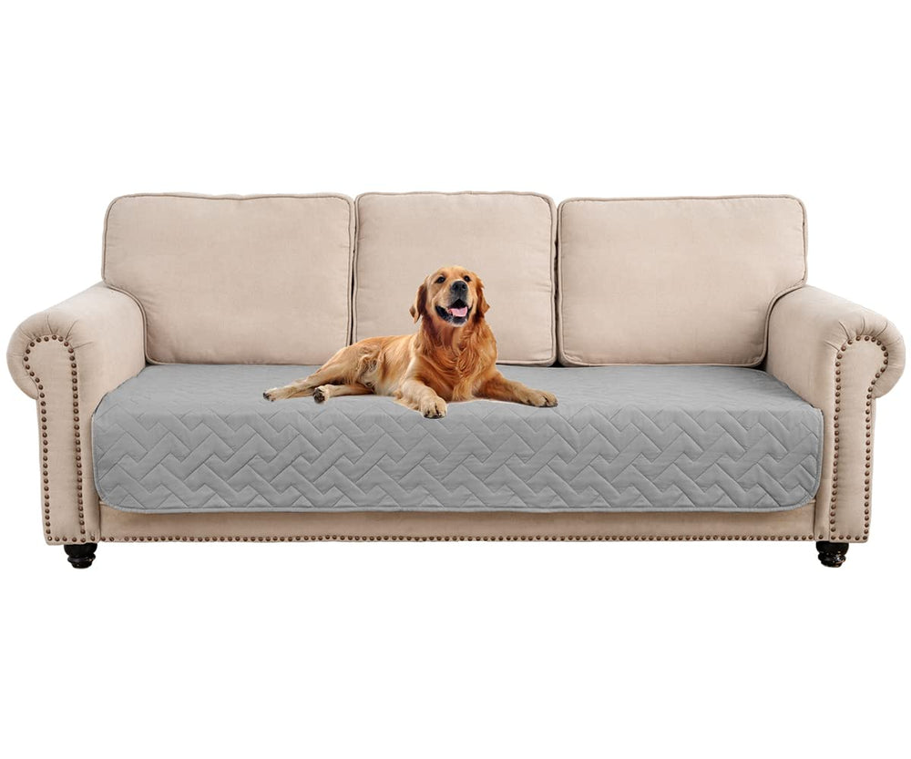 Fuguitex waterproof dog bed cover closeup shows microfiber layer and TPU coating.