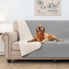 Fuguitex Waterproof Dog Bed Cover protects beds and sofas with durable microfiber.