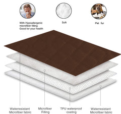 Closeup of fuguitex waterproof coating prevents liquid penetration