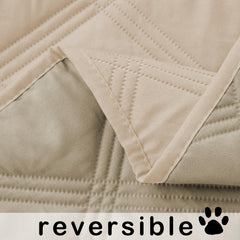 Fuguitex washable dog blanket easy-care design for quick machine wash and dry.
