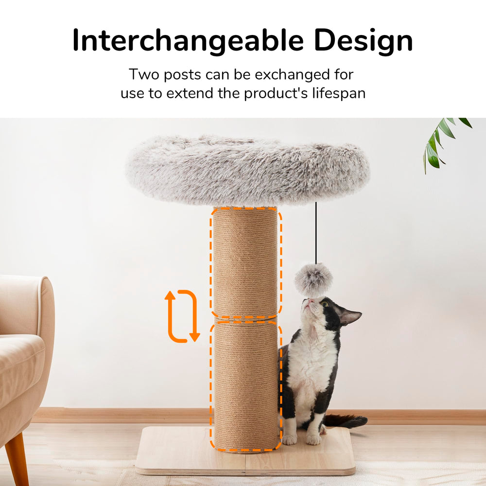 FUKUMARU included tools simplify quick assembly for the cat tree.