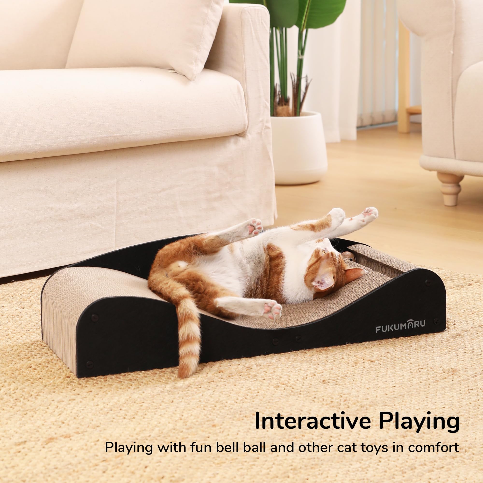 FUKUMARU ball-toy interaction boosts active play while protecting furniture