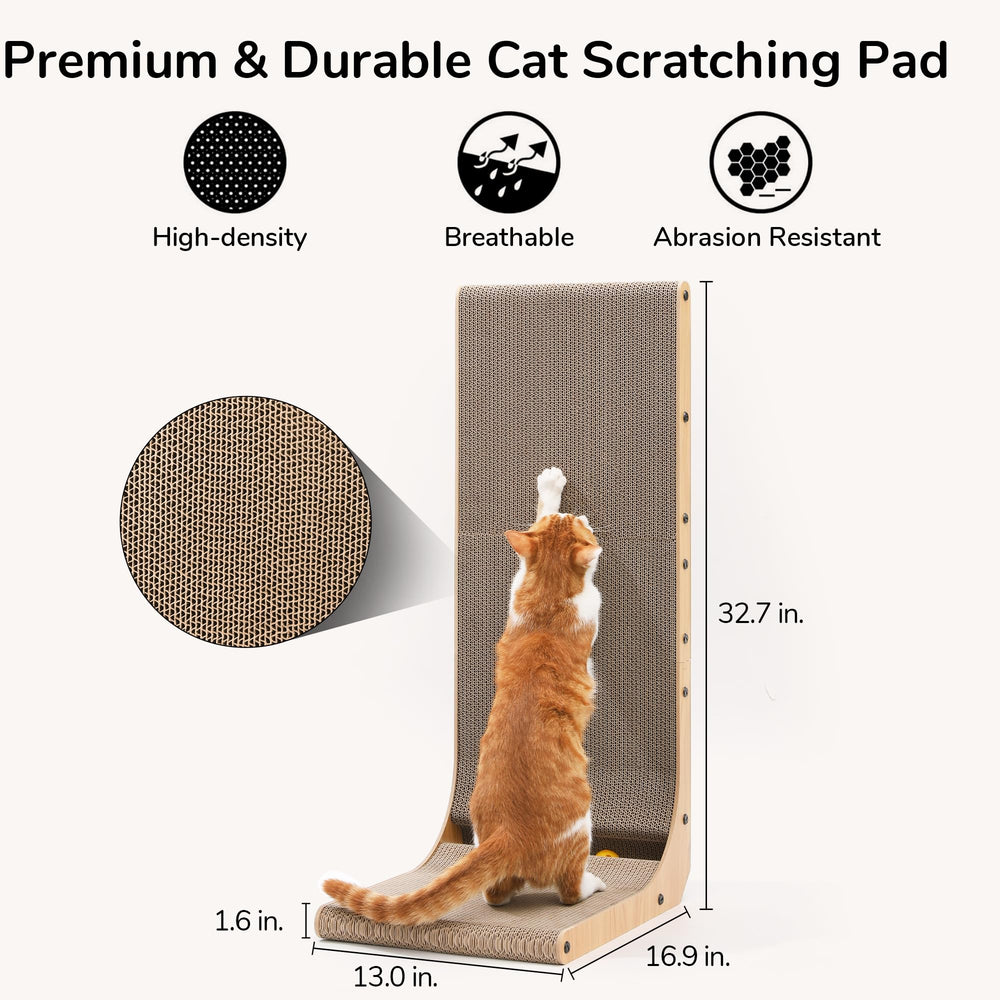 FUKUMARU cardboard material close-up highlights eco-friendly, safe scratching surface