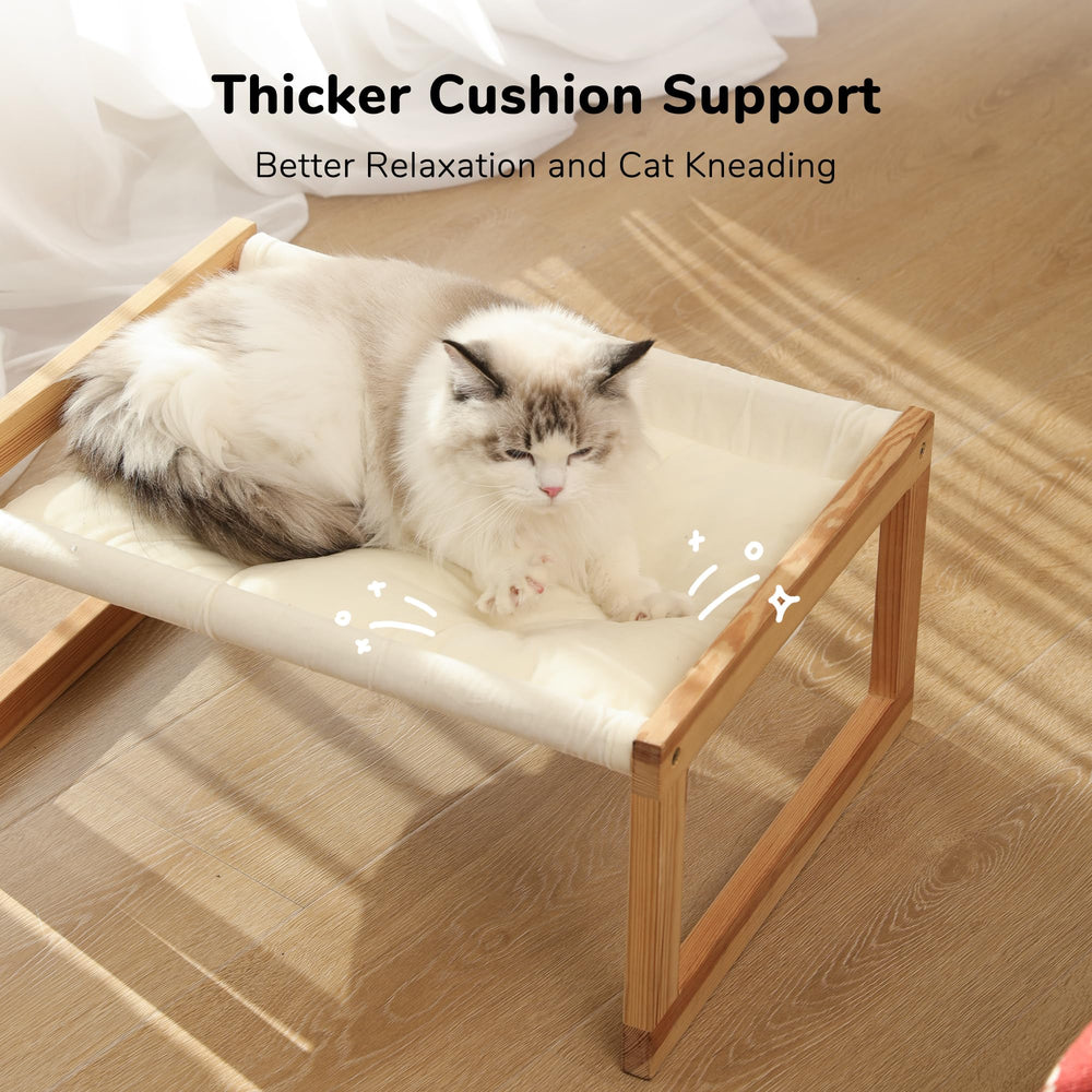 FUKUMARU cat bed soft velvet surface for warm, contouring rest.