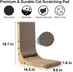 FUKUMARU cat scratcher ball toy closeup reveals engaging play feature.