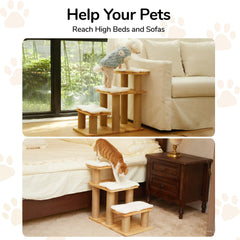 FUKUMARU cat-scratching-post-bottom showcases natural jute post keeping furniture safe.