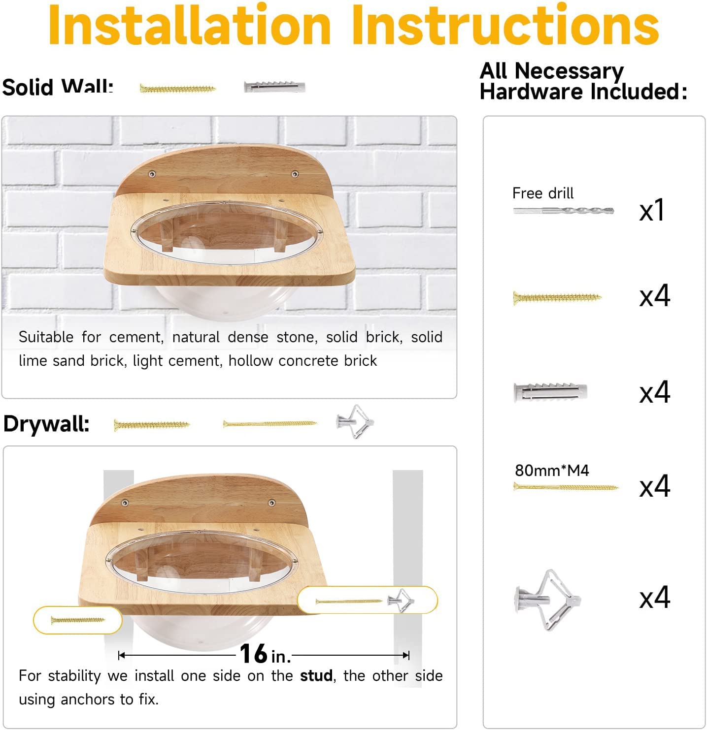 FUKUMARU cat wall installation guide makes setup simple in about 30 minutes