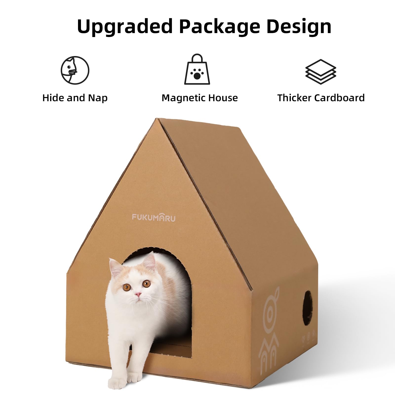 FUKUMARU cat wall finish with wax oil for easy cleaning and smooth touch