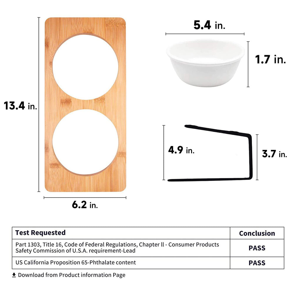 FUKUMARU ceramic bowls are removable for easy cleaning.