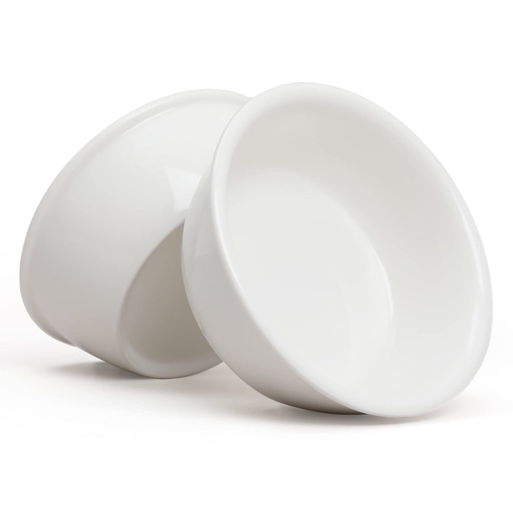 FUKUMARU ceramic pet bowls set compatible with CC50/CC70/CC80 for tidy meals