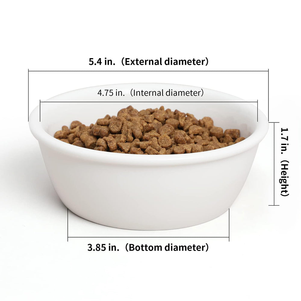 FUKUMARU food-grade ceramic bowls, rust-free and pet-safe for daily feeding