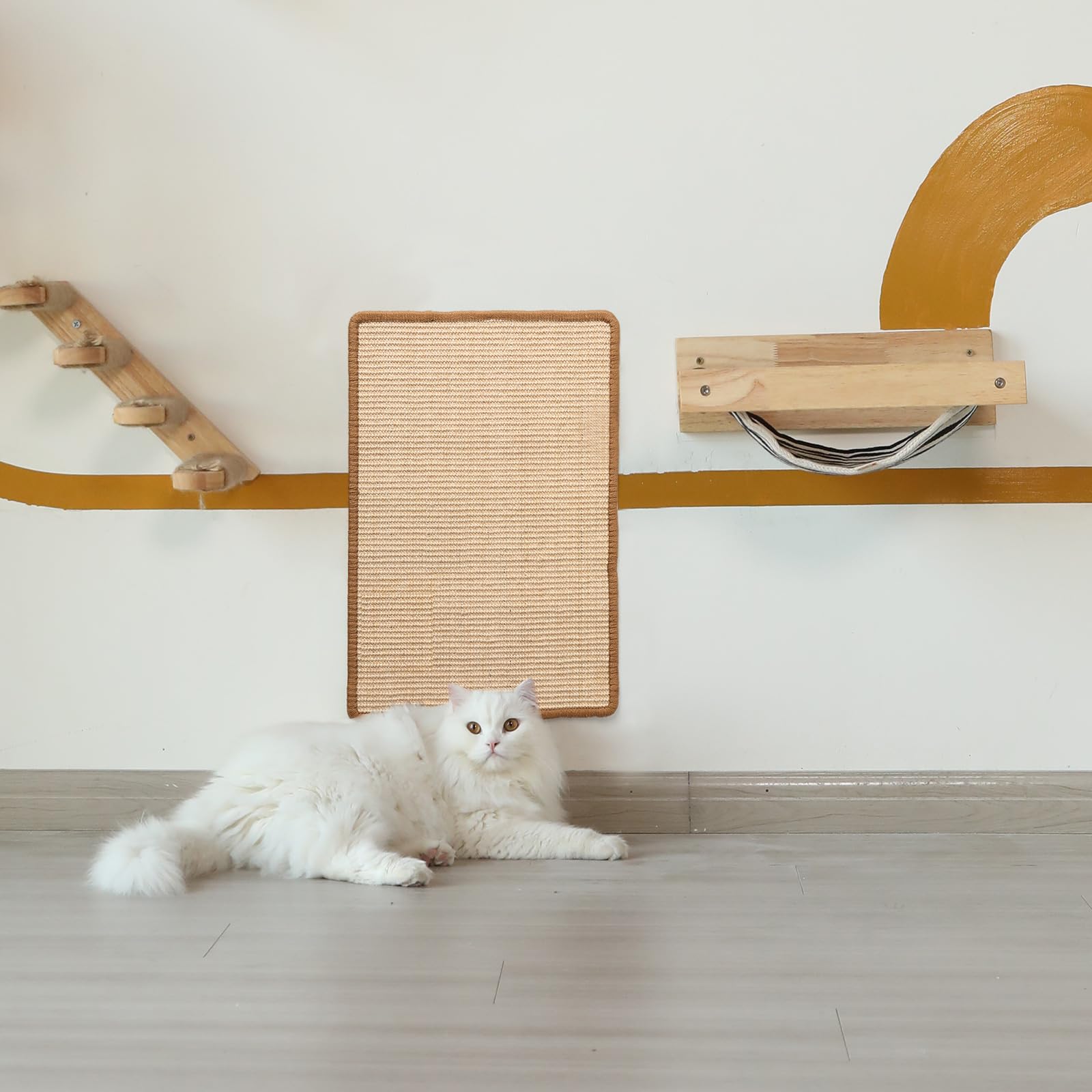 FUKUMARU Mat keeping sofa and carpet free from claw wear