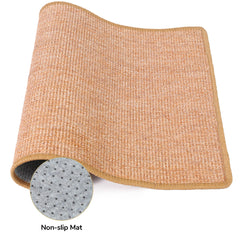 FUKUMARU natural sisal material closeup highlights eco-friendly construction