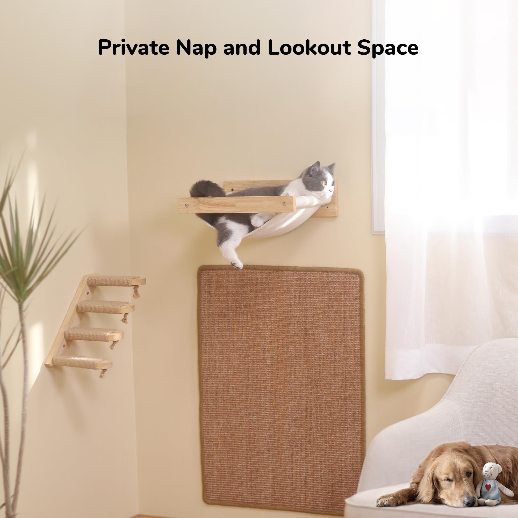 FUKUMARU soft odor-free fabric on cat bed for comfort