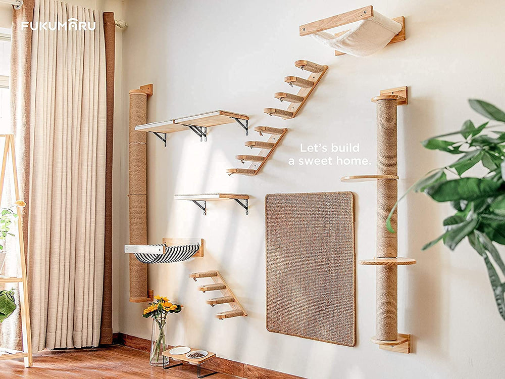 FUKUMARU sturdy wall mount brackets ensure secure installation.