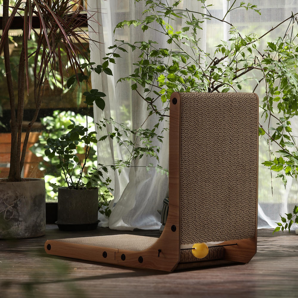 FUKUMARU thick-cardboard-1-37-inch ensures sturdy, long-lasting scratching