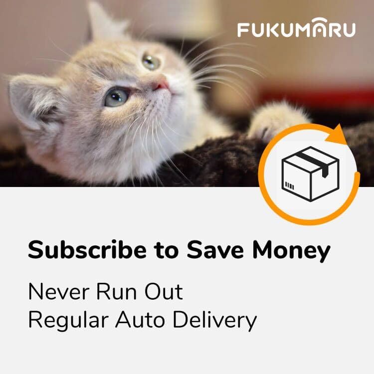 FUKUMARU litter is easy to scoop and reduces tracking with smooth pellets.