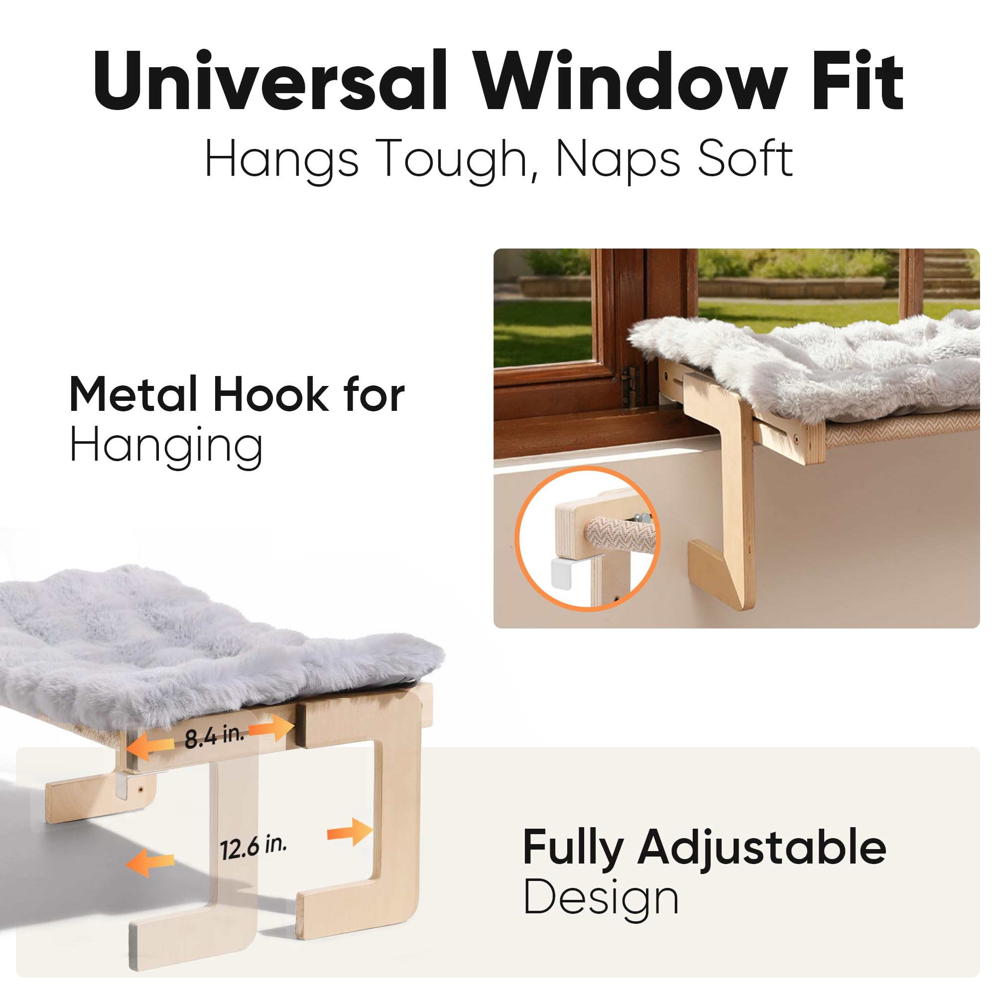 FUKUMARU tool-free setup offers quick installation without wall damage