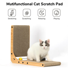 FUKUMARU wall-mounted-vertical-scratcher demonstrates easy installation and furniture protection