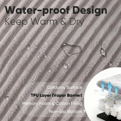 FUKUMARU waterproof coating inside image illustrating protection against spills