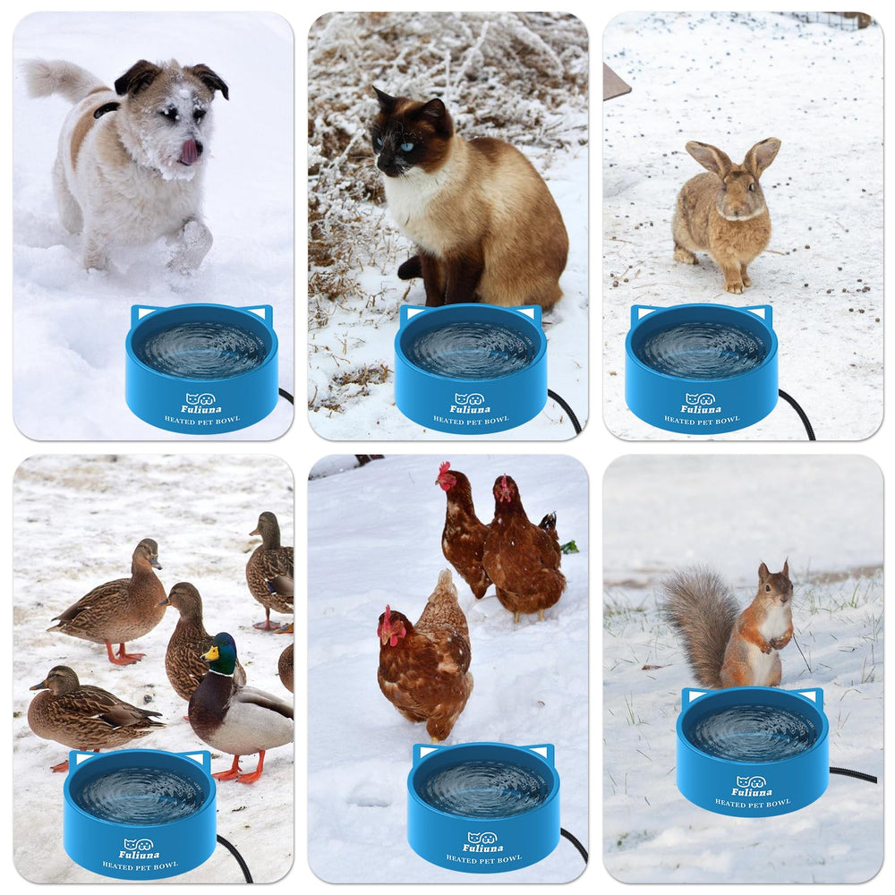 Fuliuna anti-slip base design keeps the bowl stable on various surfaces.