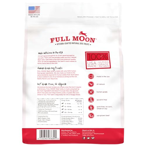 Full Moon Beef Jerky small-batch cooking scene emphasizes quality and flavor.