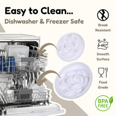 FullCharm capacidad de 7 oz para comida seca o húmeda
