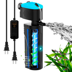 FUMAK aquarium filter aeration venturi boosts tank oxygenation for better health.