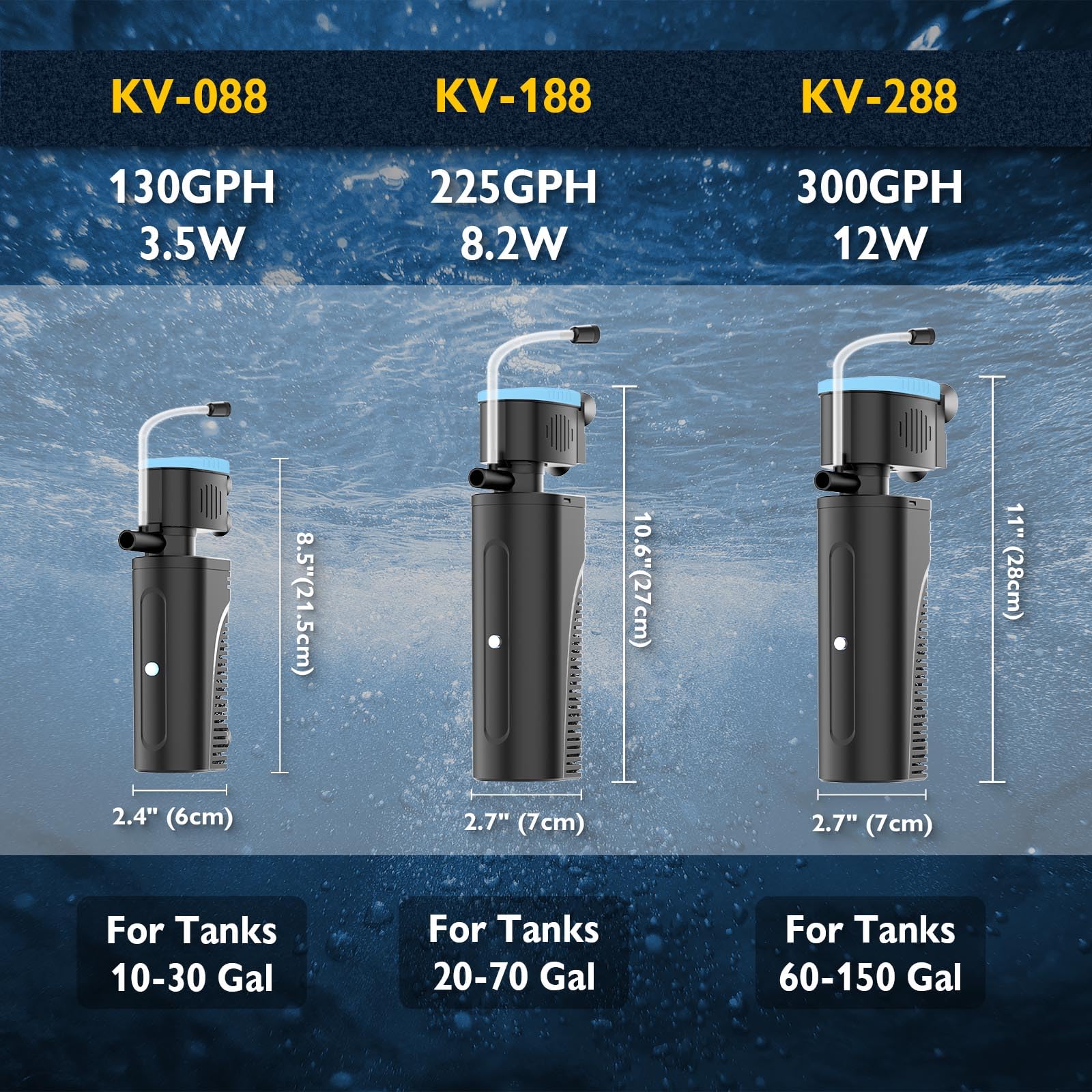 FUMAK aquarium-filter installation guide shows straightforward setup for busy hobbyists.