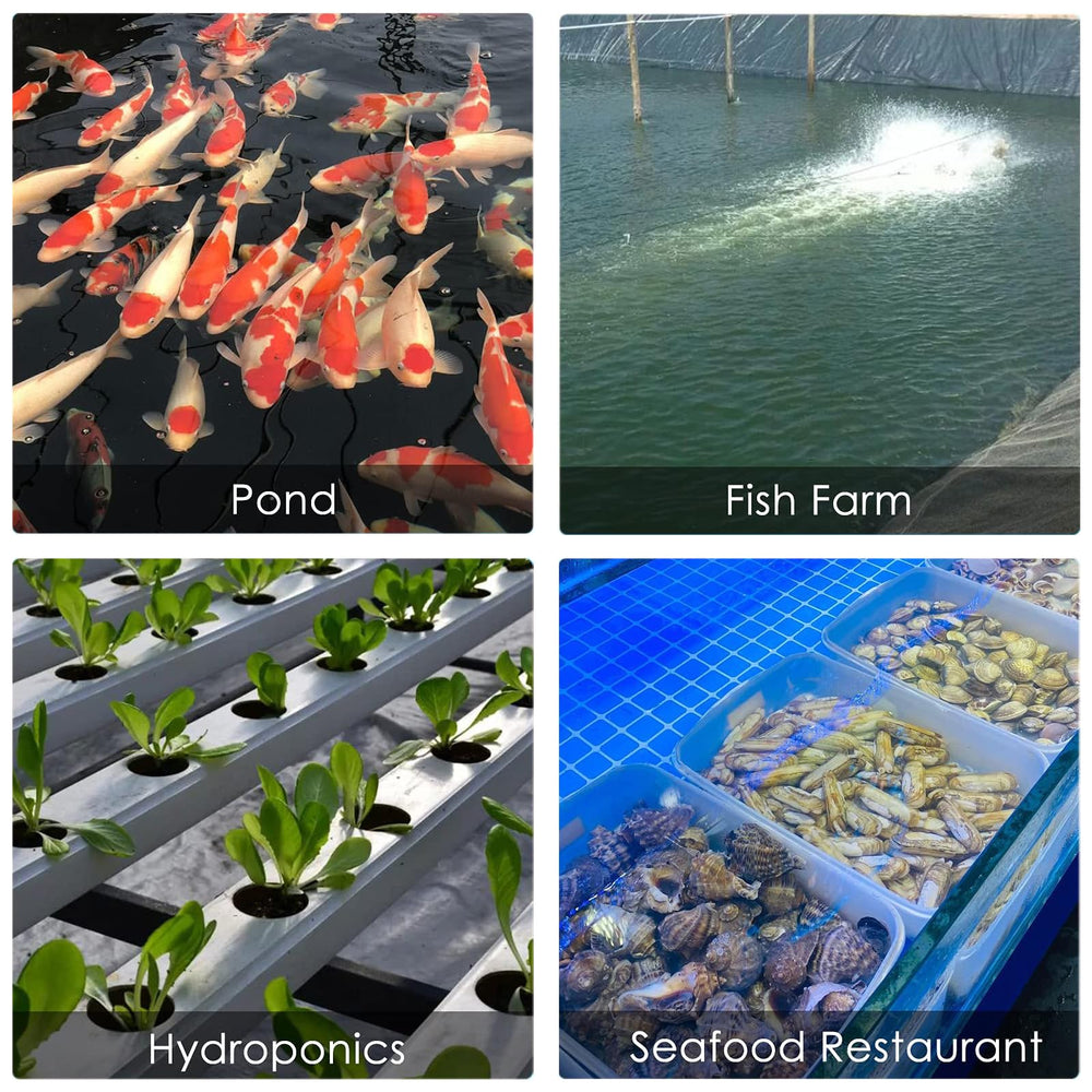 FUMAK durable electromagnetic design reduces energy use while delivering aeration output.