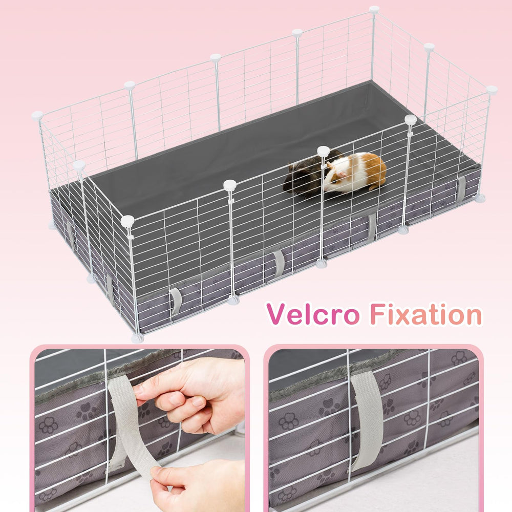 FunFurry 12x24 cage liner with 3.9-inch depth for C&C setups.