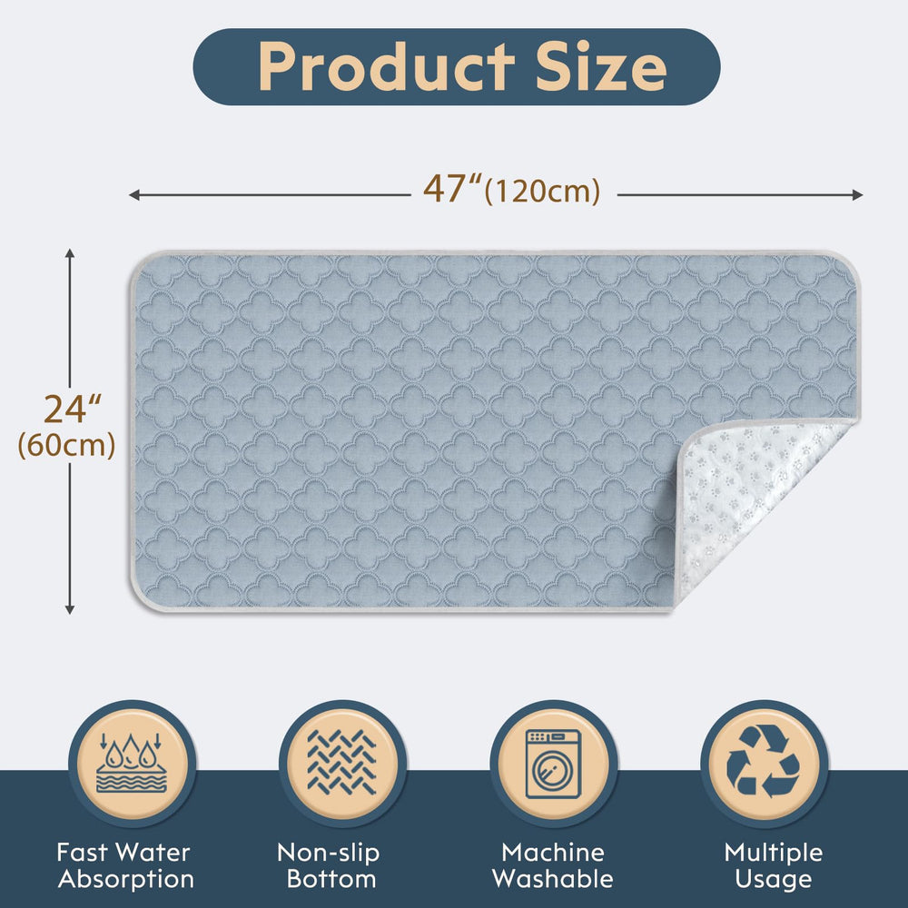 FunFurry compact pee pads in 12x12 and 18x24 sizes for quick cleanup and odor control.