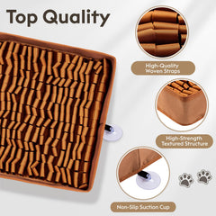 FunFurry Snuffle Mat non-slip backing ensures stable play