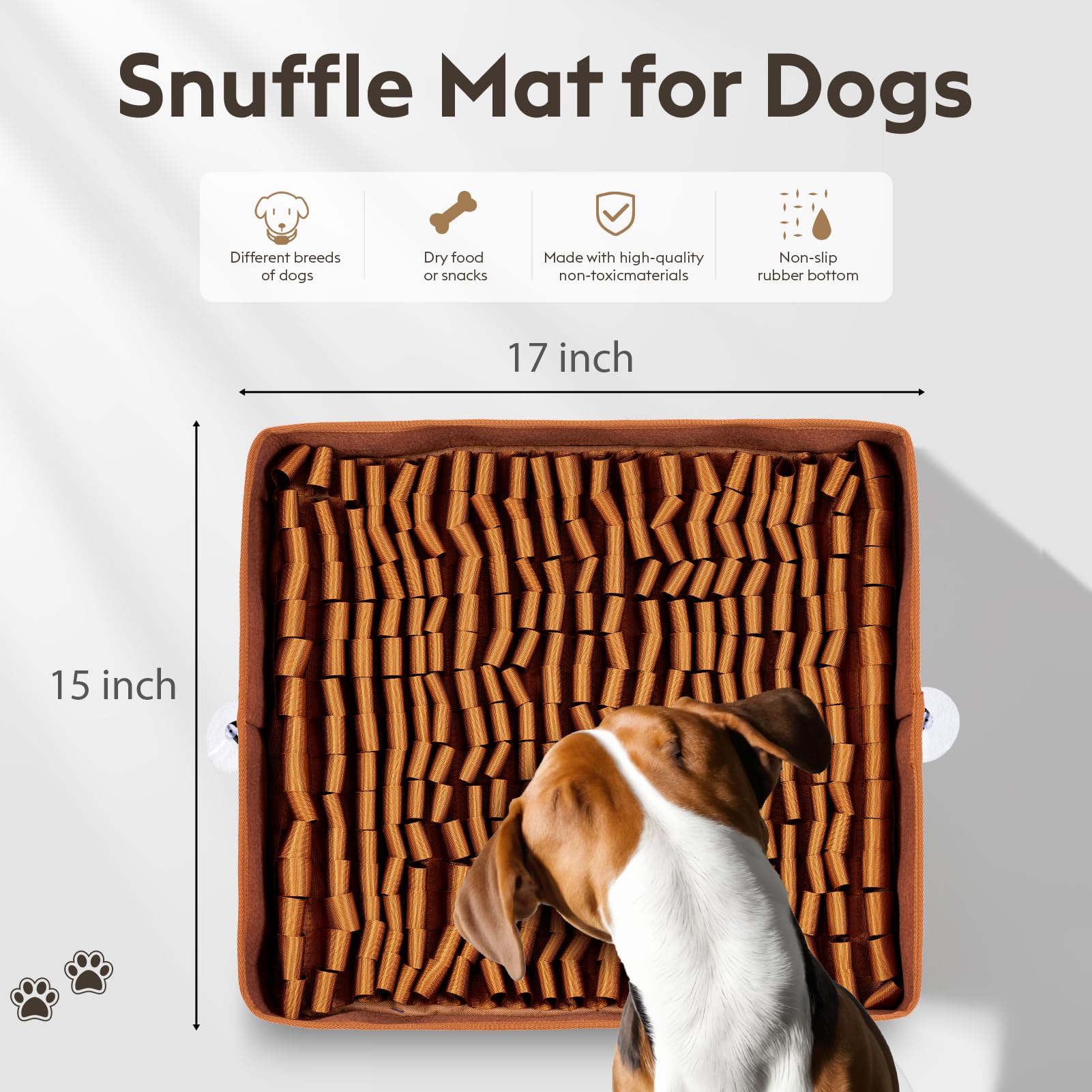 FunFurry Snuffle Mat textured loops close-up highlights sensory engagement