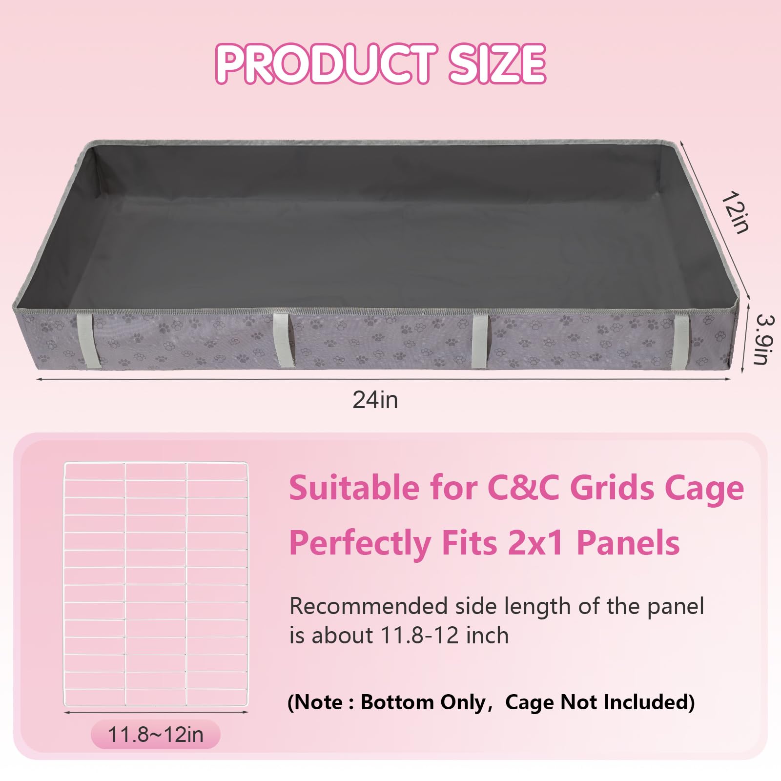 FunFurry Velcro quick-install liner ensures secure fit during play.