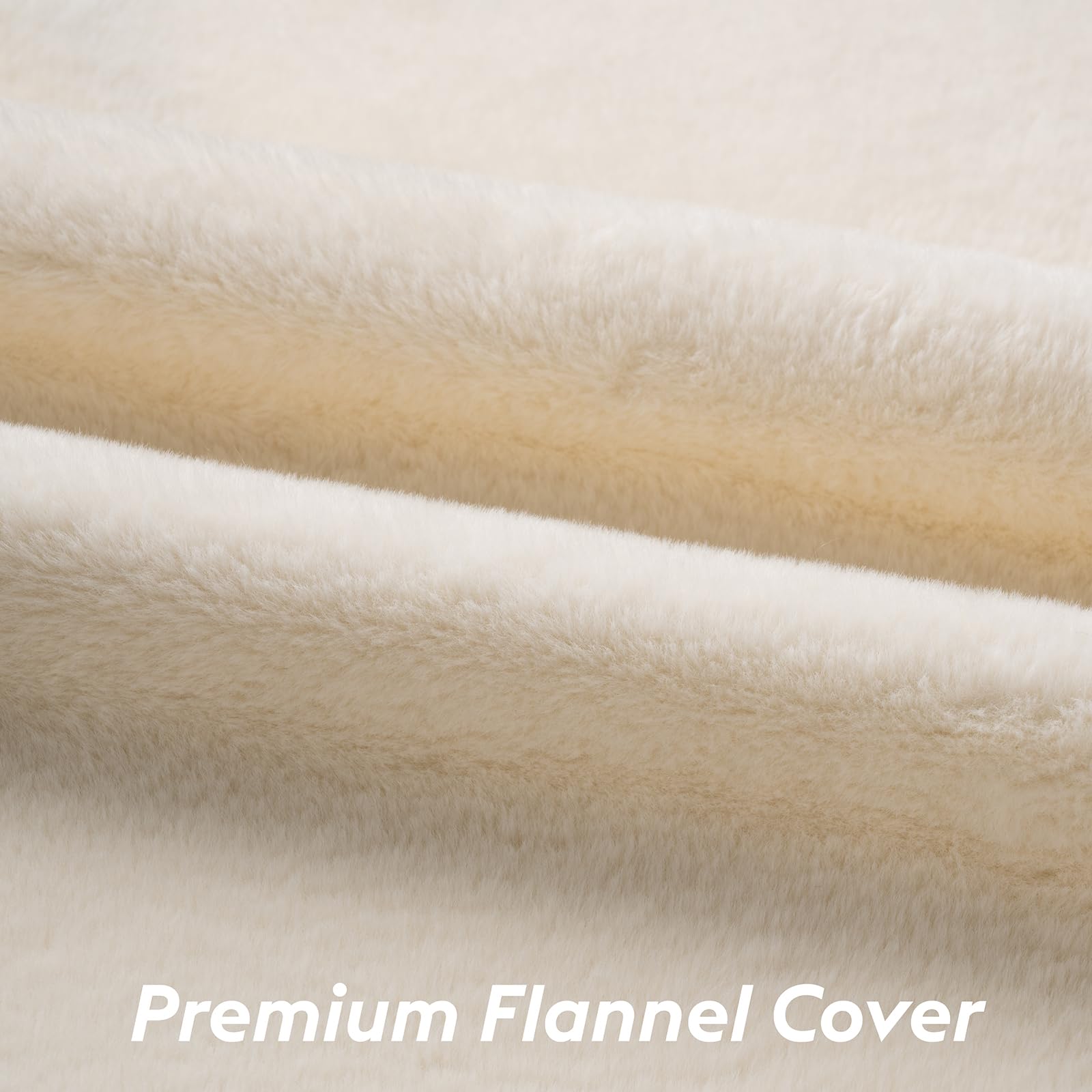 FunFurry washable cover detaches for easy fur free cleaning