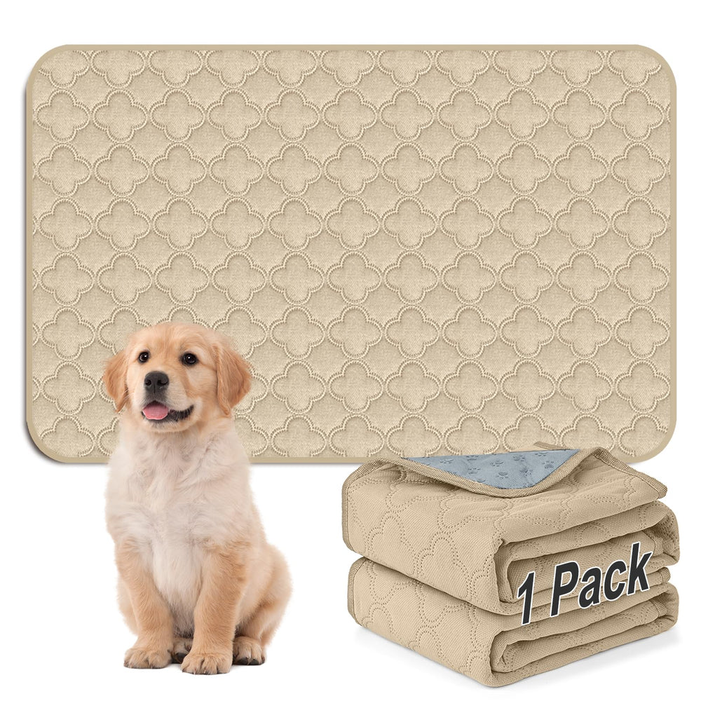 FunFurry washable pee pad demonstrates thick absorption for dry floors.