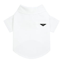 Fung Fay luxury cat shirt white minimalist style for upscale occasions.