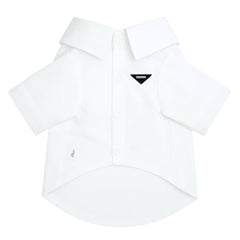 Fung Fay luxury dog shirt collar detail ideal for formal photos.