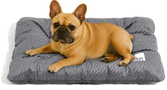 Funny Fuzzy bed cooling-side charcoal keeps pets cooler