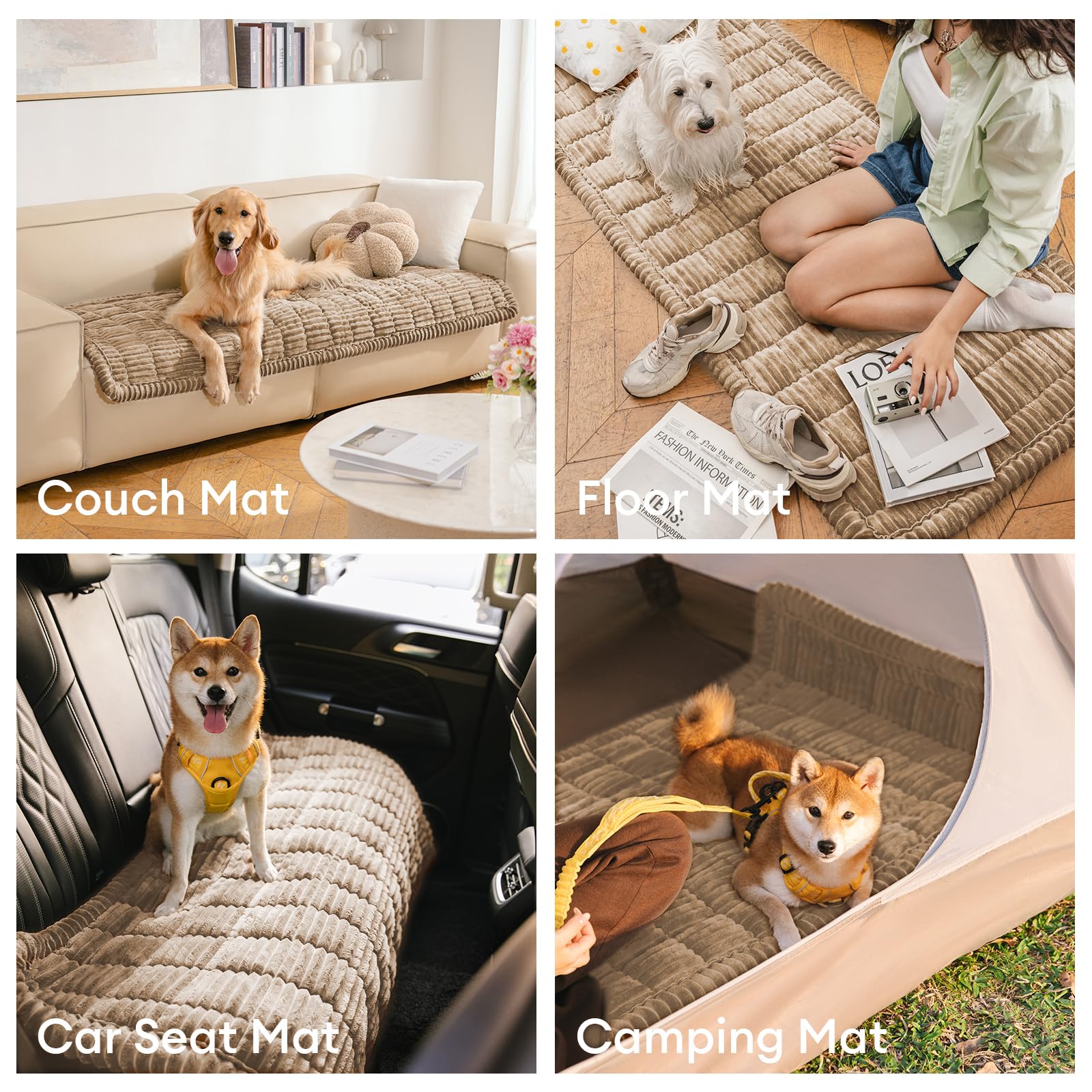 Funny Fuzzy protects against stains and pilling while keeping sofa appearance.