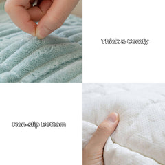Funny Fuzzy washable couch protector machine washable and color-fast.