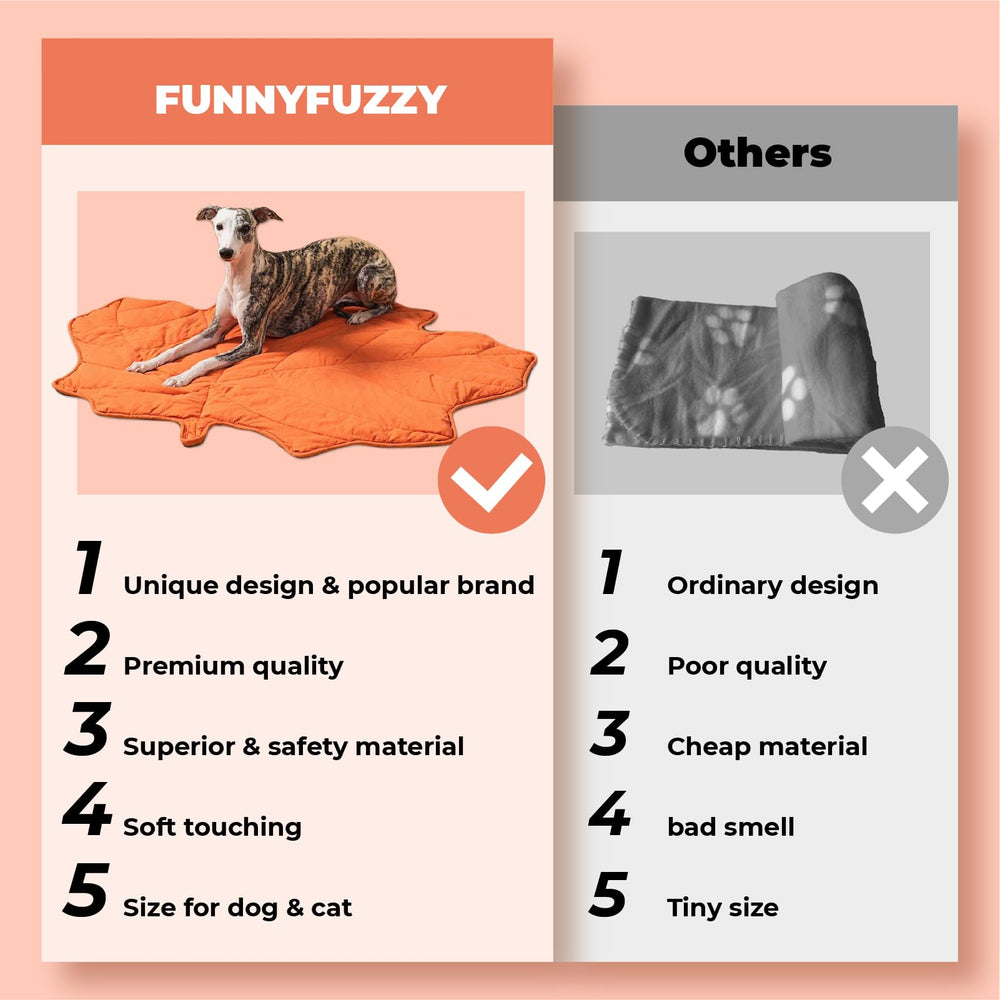 FUNNY FUZZY double-sided cozy blanket ideal for year-round use.