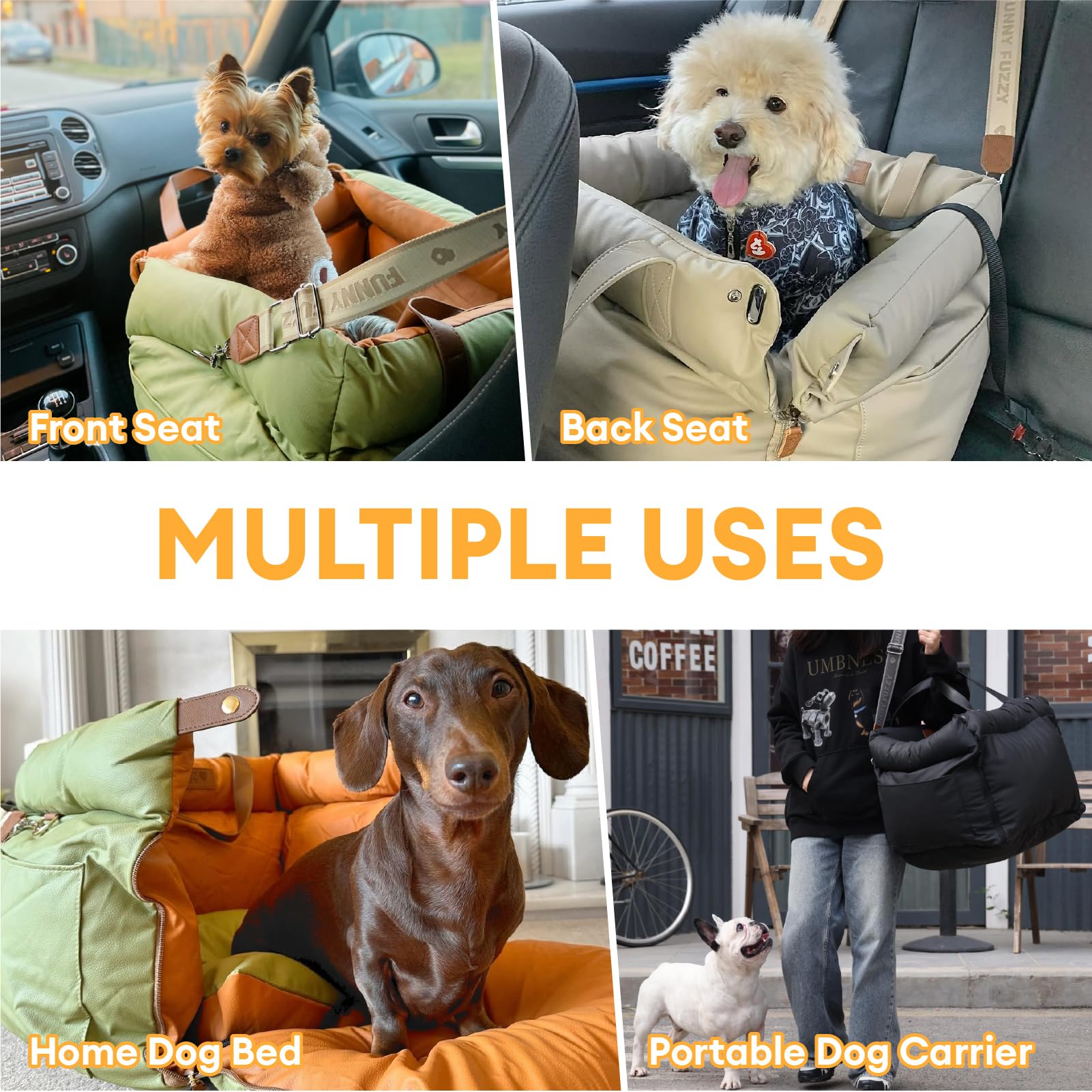 FUNNYFUZZY front-edge unzip expands into a larger bed