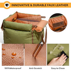 FUNNYFUZZY padded edges provide cozy support for pets