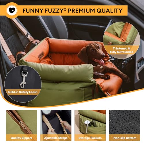 FUNNYFUZZY waterproof faux-leather fabric protects interiors and cleans easily