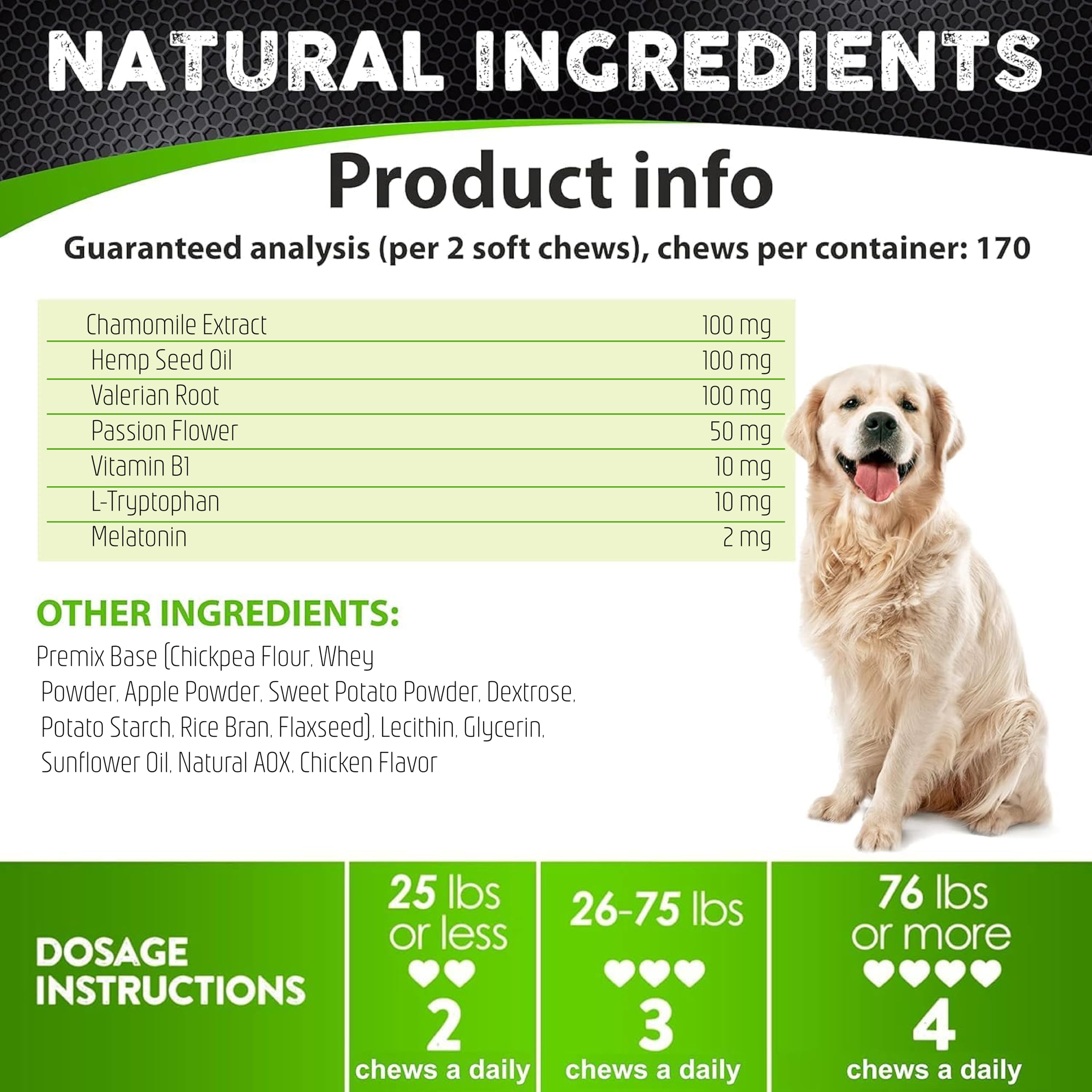 FURALAND hemp oil ingredient image highlighting calming support
